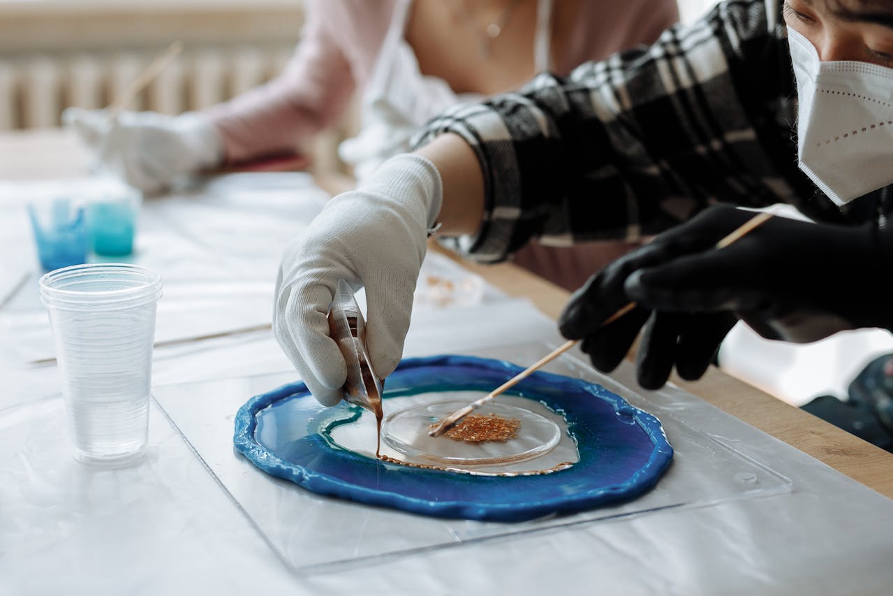 Resin art for special occasions